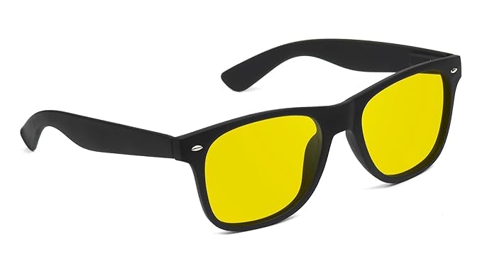 Night Driving Anti Glare Square UV Protected Sunglasses