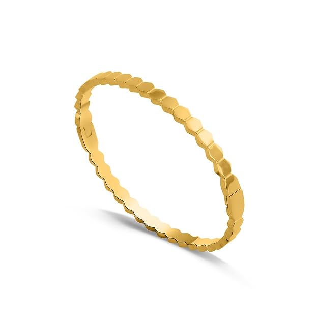 Modern Mosaic Bangle Bracelet for Women