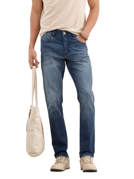 Men's Regular Fit Jeans | Mid Rise | Jeans for Man