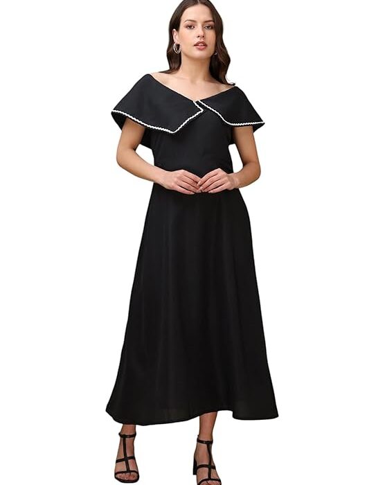 PURVAJA Women’s Cotton Dress