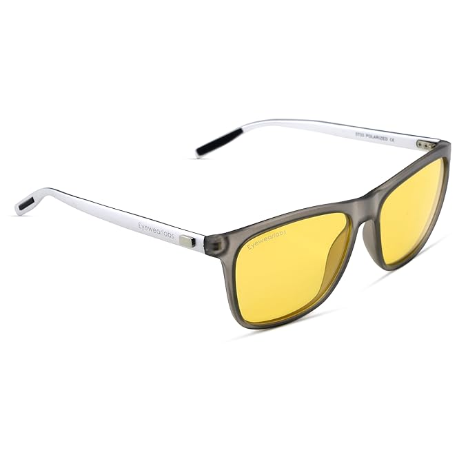 Polarized Full Rim Rectangular Branded Stylish Sunglasses