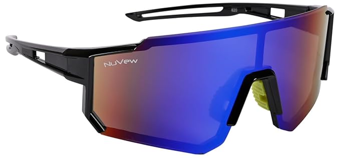 Mirrored Rim-Less Sports/Riding/Cricket Sunglasses