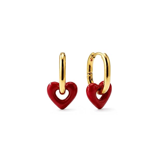 Nova Heart Pop Earrings for Women