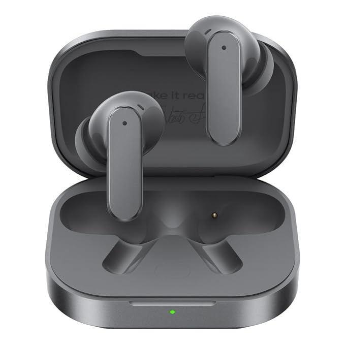 Buds Air 8,11mm+6mm Dual Dynamic Bass Drivers,58Hrs Playtime, 55dB ANC,6 Mic ENC, 45ms Low Latency, 360° Spatial Audio, Hi-Res LHDC, IP55 Dust & Water Resistant, BT V5.4