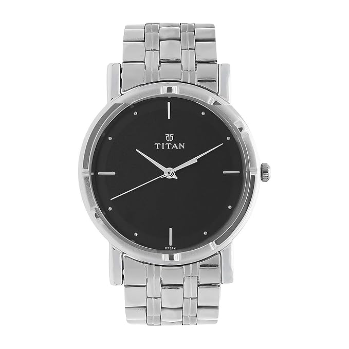 Karishma Analog Black Dial Men's Watch
