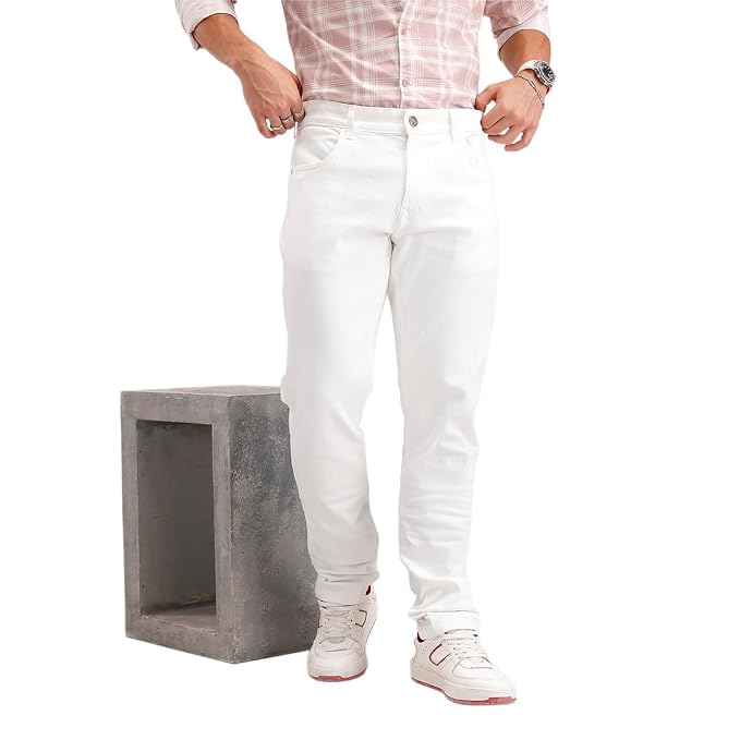 Men's Slim Fit Jeans | Mid Rise | Jeans for Man