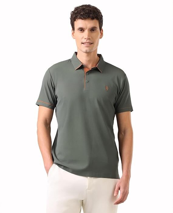 Men's Solid Slim Fit T-Shirt