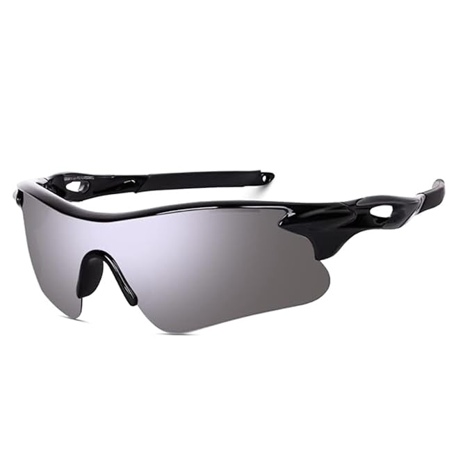 Mens Stylish Sports Polarized Sunglasses with Case