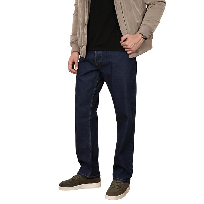 Men's Regular Fit Jeans | Mid Rise | Jeans for Man
