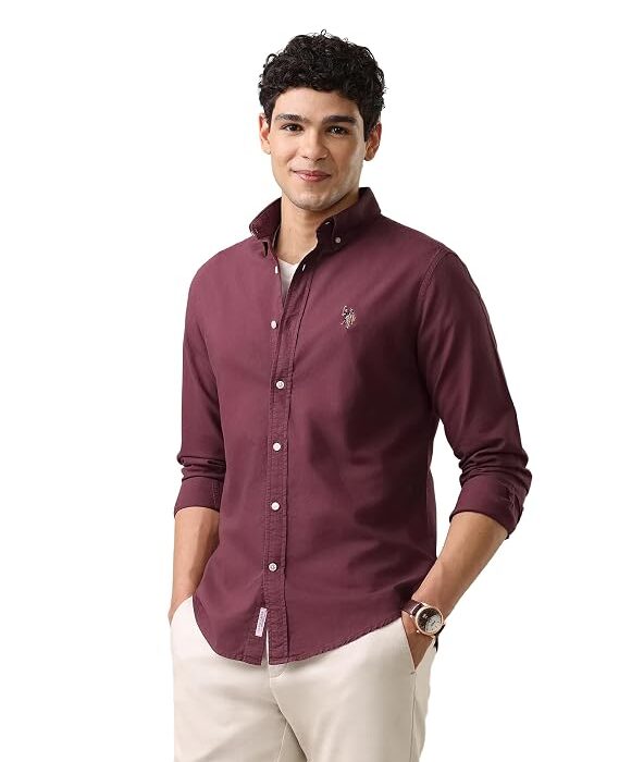 Oxford Tailored Fit Button-Down Collar Shirt