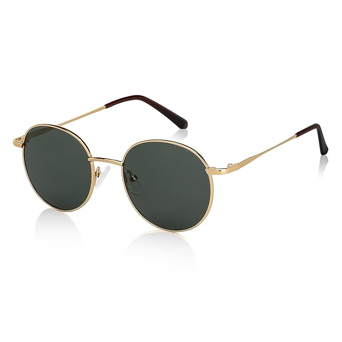 Full Rim Round Sunglasses| Polarized And 100% UV Protected