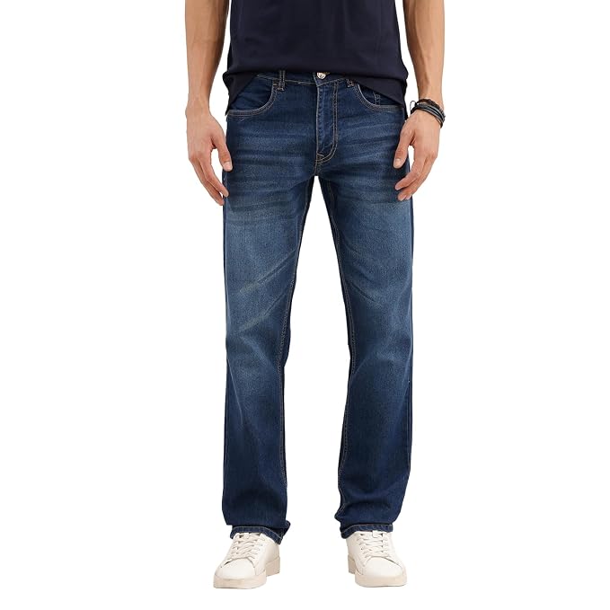 Men's Regular Fit Jeans | Mid Rise | Jeans for Man