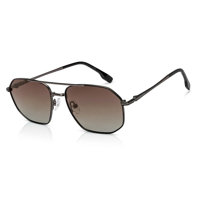 Full Rim Rectangular Stylish & Premium Polarized Sunglasses