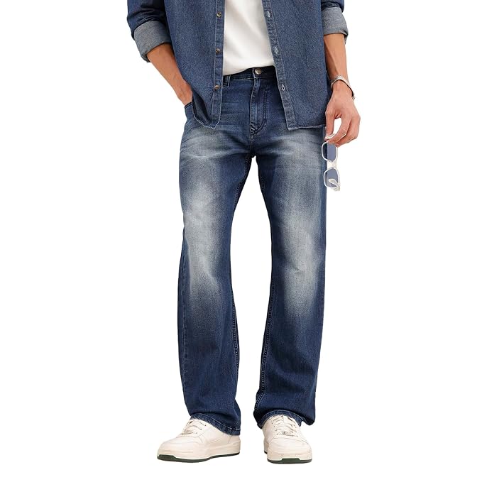 Men's Anti Fit Jeans | Mid Rise | Jeans for Man