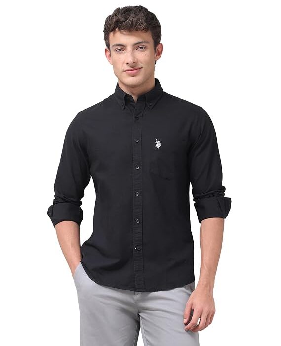 Men's Tailored Fit Oxford Button Down Shirt