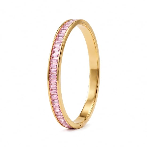 Pink Enchantment Bangle Bracelet