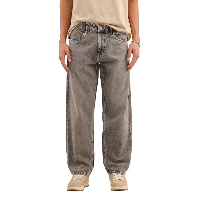 Men's Loose Fit Jeans | Mid Rise | Jeans for Man