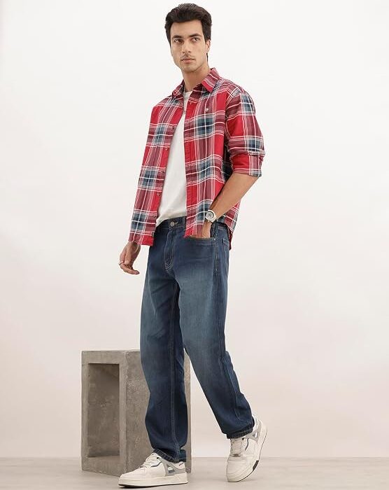 Men's Anti Fit Jeans | Mid Rise | Jeans for Man