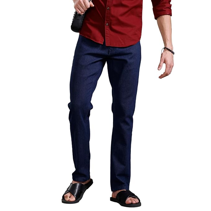 Men's Straight Fit Jeans | Mid Rise | Jeans for Man