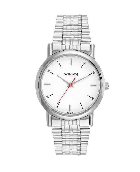 Analog White Dial Men's Watch