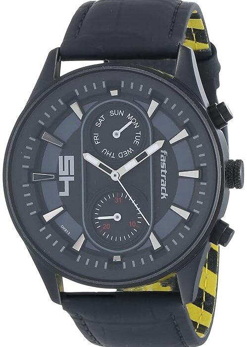 fastfit Analog Black Dial Men's Watch