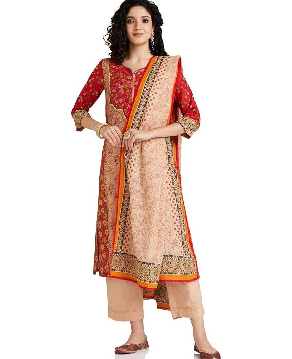 Women Salwar Kurta Dupatta