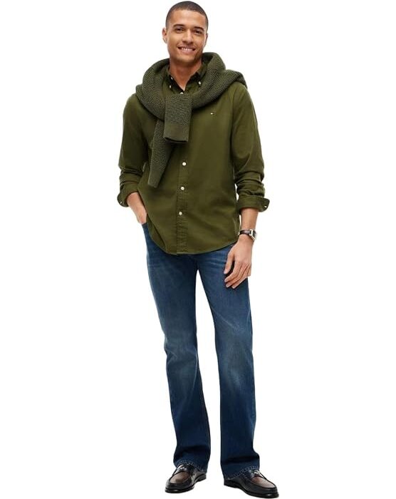 Solid Regular fit Cotton Shirt